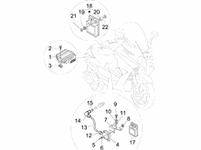 Spannungsreglerern - Elektronisches Steuergerern - Zündspule