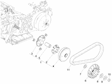Antriebsriemenscheibe