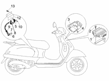Spannungsreglerern - Elektronisches Steuergerern - Zündspule