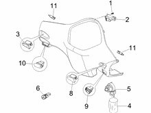 Wechselschalter - Umschalter - Druckschalter - Schalter