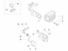 Spannungsreglerern - Elektronisches Steuergerern - Zündspule