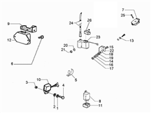 Spannungsreglerern - Elektronisches Steuergerern - Zündspule