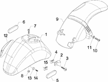 Radgehäuse - Radkotflügel