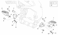 Fussrasten - Ständer