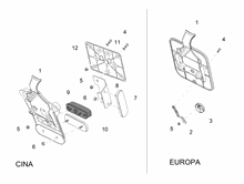 Fussrasten - Ständer