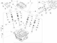 Zylinderkopf - ventile