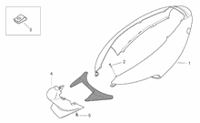 Rear headlight - Top box