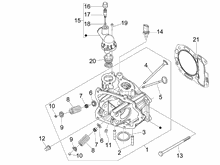 Einhait Kopf - Ventil