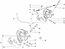Bremschlauchen - Bremszangen