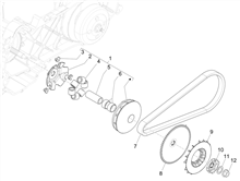 Antriebsriemenscheibe