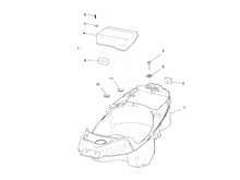 Schutzhelmgehäuse - Untersitz