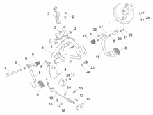Steuerpedal - Hebeln