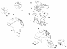 Radgehäuse - Radkotflügel