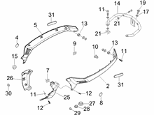 Seitenabdeckung - Spoiler
