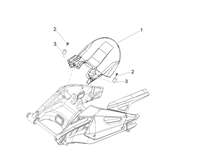 Hinteres schutzblech