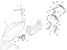 Hinterabdeckung - Kotflügellappen