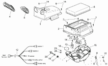 Öl- und Kraftstofftank