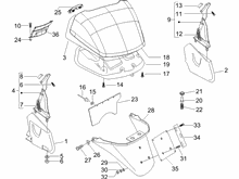 Hinterabdeckung - Kotflügellappen