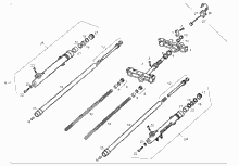 Schwinge - Stoßdämpfer