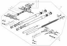 Schwinge - Stoßdämpfer