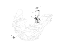 Fernschalteren - Batterie - Hupe