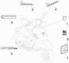 Plaketten - Verzierungen