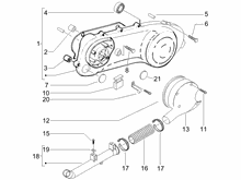 Kurbelwelledeckel - Kühlung kurbelgehäuse