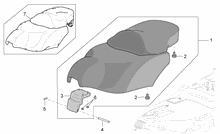 Rear headlight - Top box