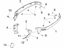 Seitenabdeckung - Spoiler