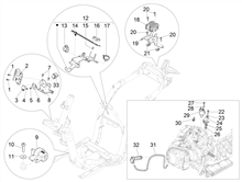 Spannungsreglerern - Elektronisches Steuergerern - Zündspule