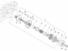 Getriebene riemenscheeiben