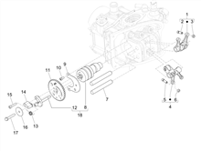 Schwinghebelhalterung