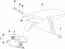 Radgehäuse - Radkotflügel