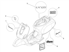Plaketten - Verzierungen