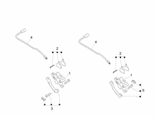 Bremschlauchen - Bremszangen