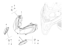 Vorderleuchten - Blinkleuchten