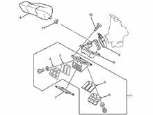 Vergaser, komplett - Ansaugstutzen