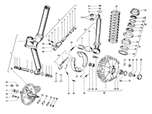 Vordere Radaufhängung - Stoßdämpfer