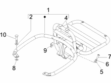 Hinterer Gepäckträger