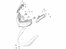 Vorderleuchten - Blinkleuchten