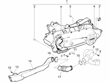 Kurbelwelledeckel - Kühlung kurbelgehäuse
