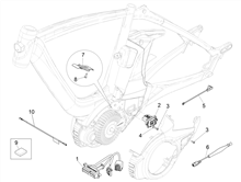 Fernschalteren - Batterie - Hupe