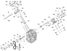 Assale posteriore cpl - Differenzialgetriebe