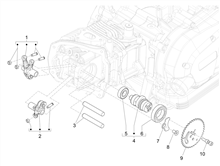 Schwinghebelhalterung