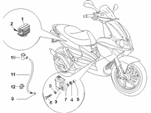Spannungsreglerern - Elektronisches Steuergerern - Zündspule