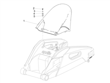 Hinteres schutzblech