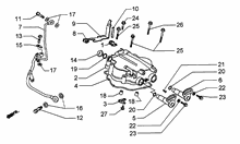 Gelenkwellevorn und hinten