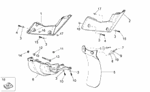 Rear headlight - Top box