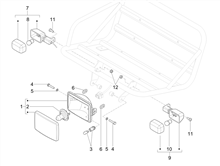 Vorderleuchten - Blinkleuchten