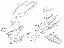 Seitenabdeckung - Spoiler